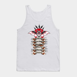 The Great White Bat Tank Top